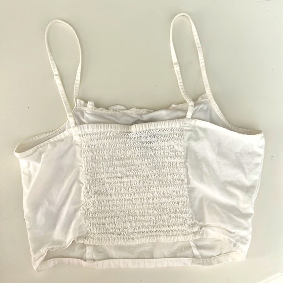 H&M White Crop Top - Picture 2 of 3
